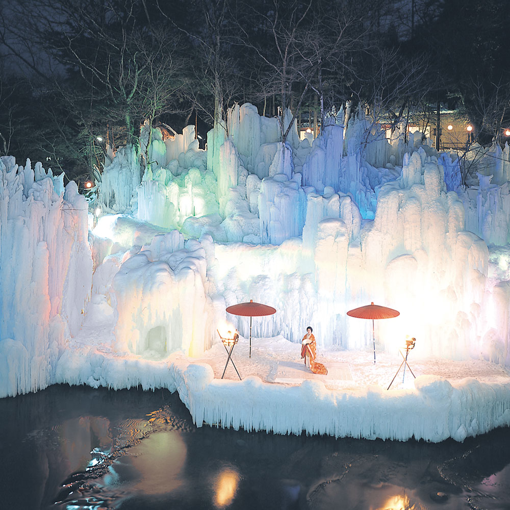 The sparkling magic of the Ice Festival in Bankyu 