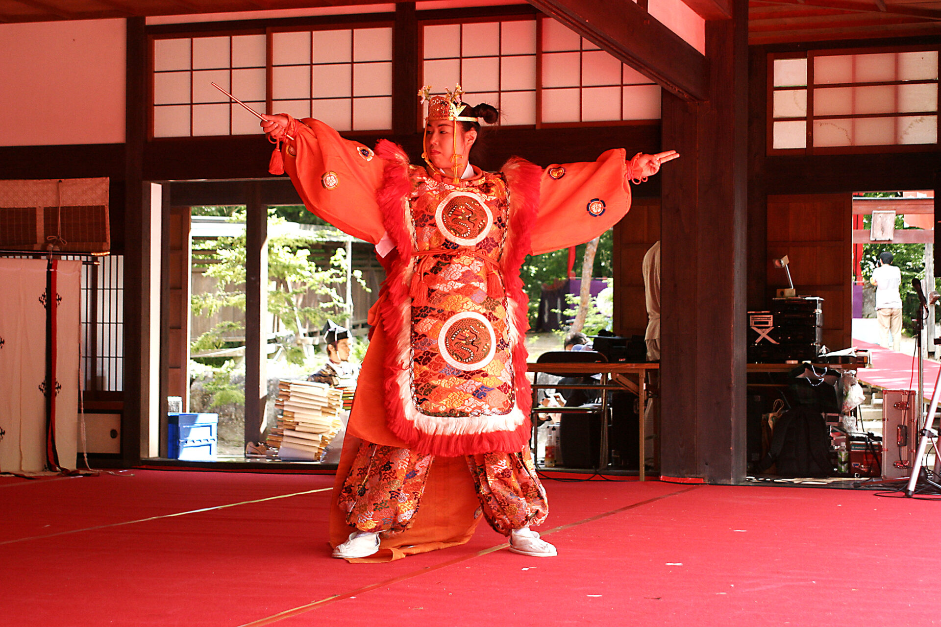 湯西川 平家大祭 赤間神宮 蘭陵王の舞