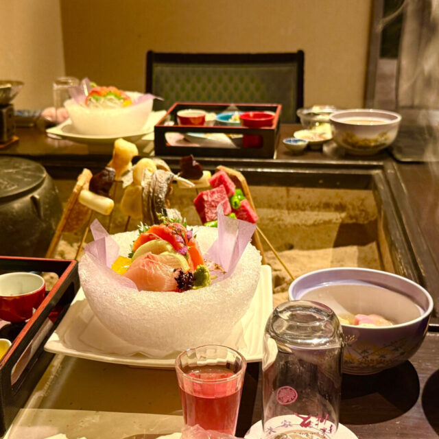 湯西川温泉本家伴久囲炉裏会席料理